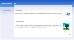 Desktop Screenshot of noorenberghe.com